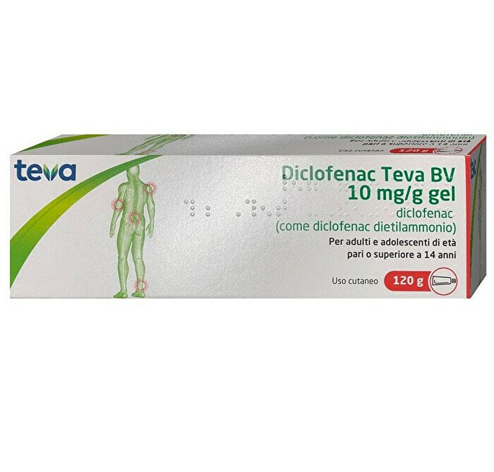 Diclofenac Teva Gel Dermatologico 60g 10mg/G-2