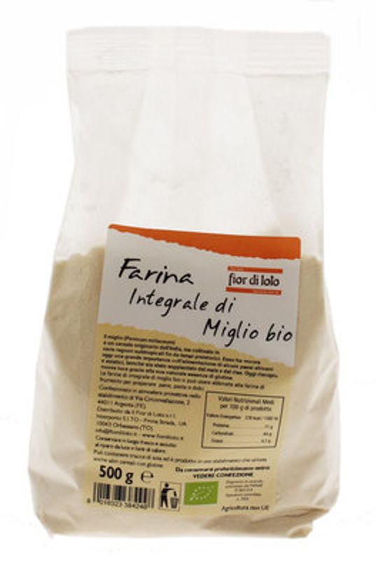 Farina Integrale di Miglio Bio 500g-1