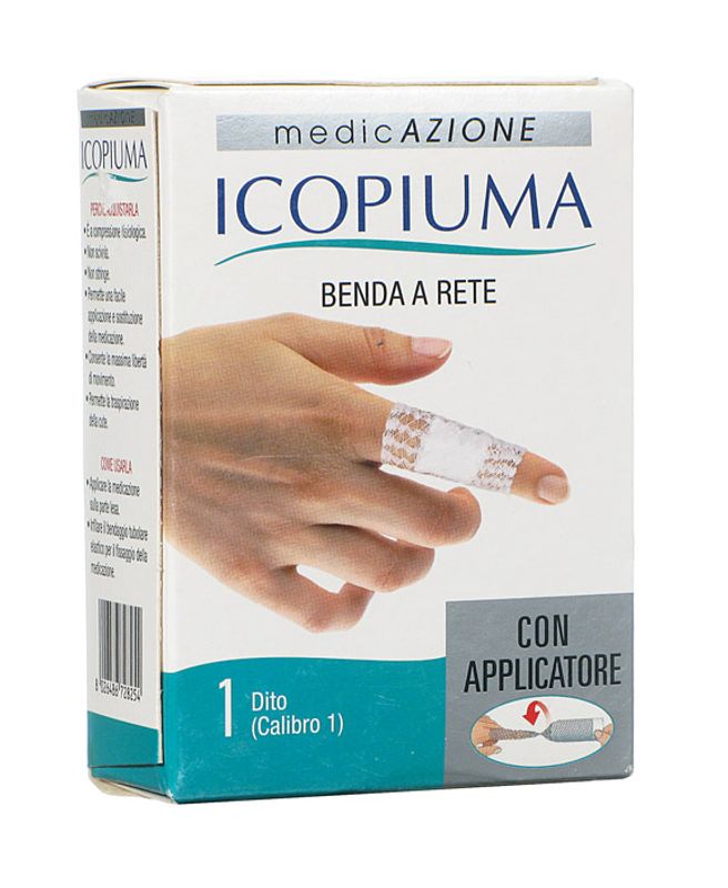 Medicazione Icopiuma Benda a Rete con applicatore calibro 1-1