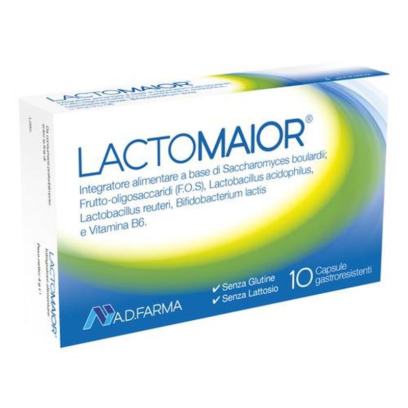Lactomaior fermenti lattici 10 capsule acidoresistenti-1