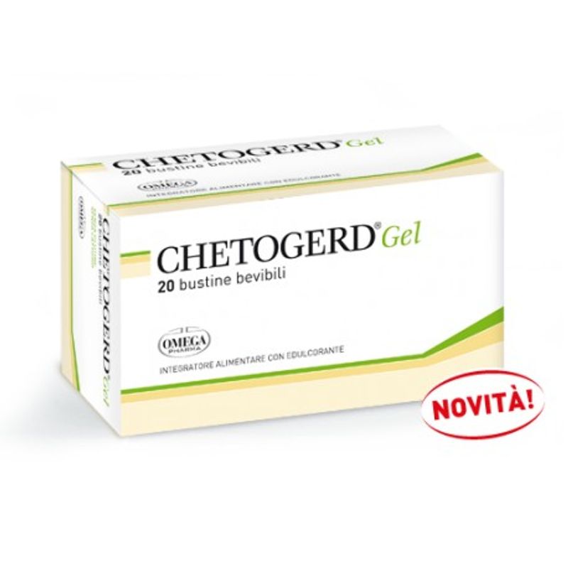 Chetogerd favorisce la funzione digestiva 20 bustine-1