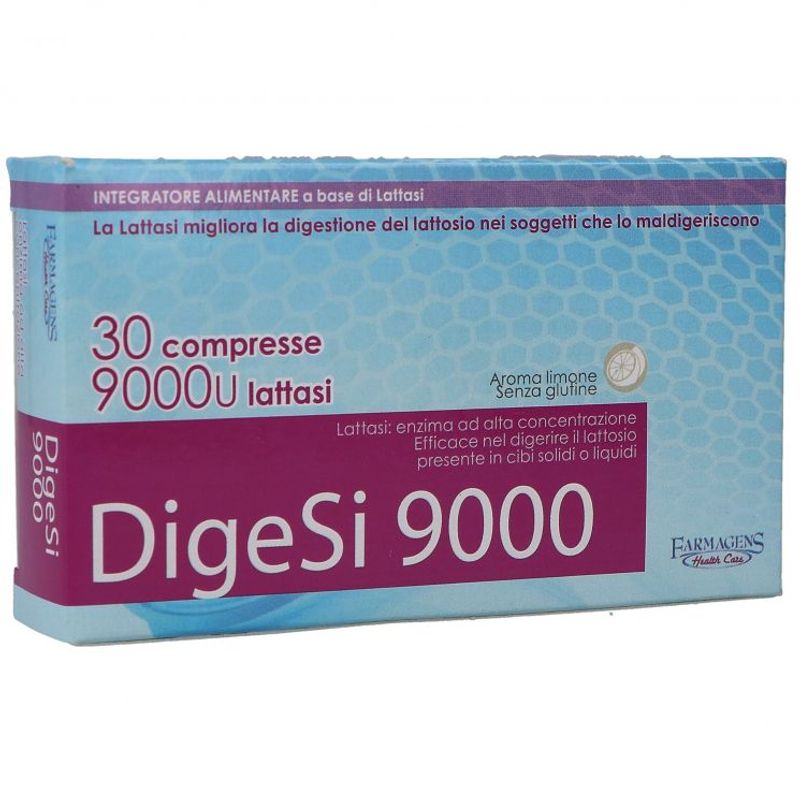 Digesì 9000 utile per la digestione del lattosio 30 compresse-1