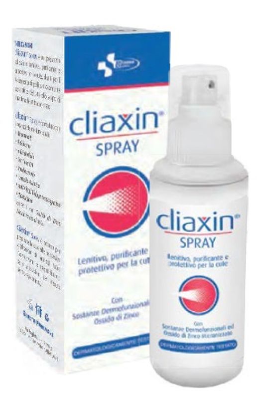 Cliaxin Spray senza gas lenitivo e protettivo per la cute 100ml-1