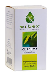 Erbex Curcuma utile per la digestione 100 capsule-1