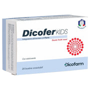 Dicofer Kids per le difese immunitarie gusto frutti rossi 20 bustine-0
