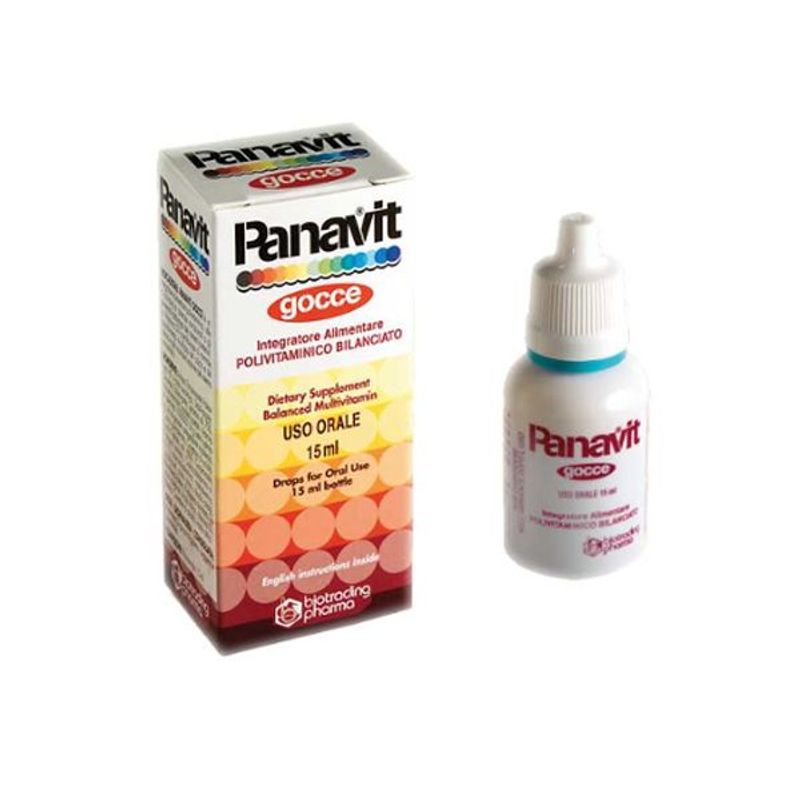 Panavit Gocce integratore polivitaminico 15ml-1
