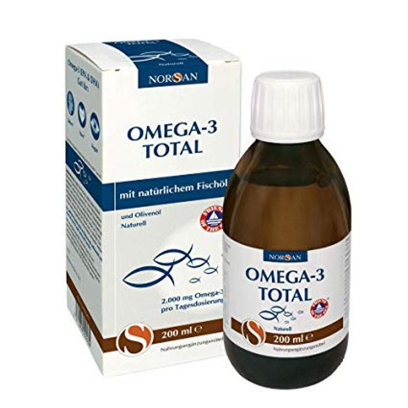 Norsan Omega-3 Total Olio di Pesce gusto Limone 200ml-1