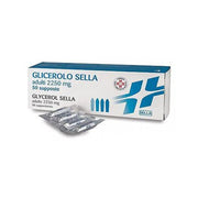 Glicerolo adulti 2250mg 50 supposte Sella-1