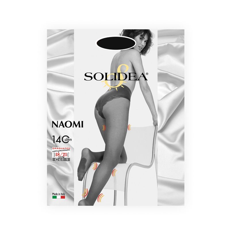 Solidea Naomi 140den colore Nero-TAGLIA 2-1