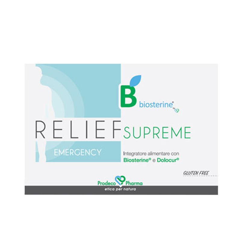 Gse Relief Supreme funzionalità articolare 12 compresse-1