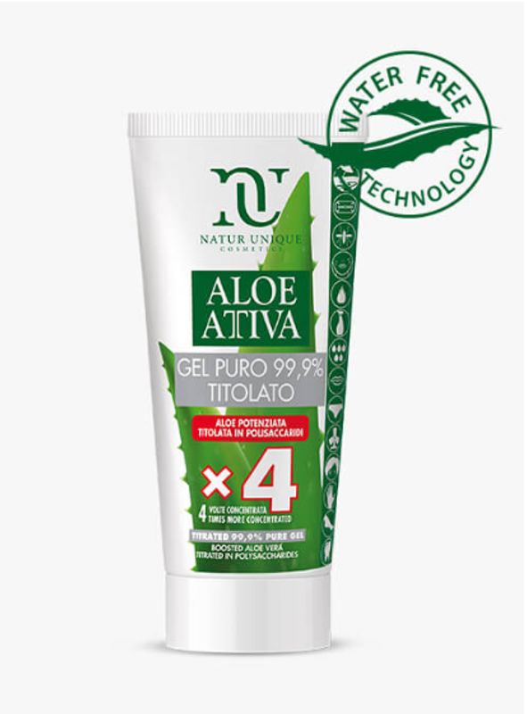 Natur Unique Aloe Attiva Gel Puro 99.9% Titolato 200ml-1