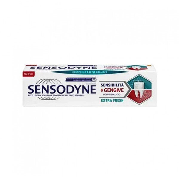 Sensodyne Extra Fresh Sensibilità e Gengive dentifricio 75ml-2