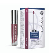Incarose Liquid Matte Plumping Lipstick Rossetto Liquido n.05 Deep Red-1