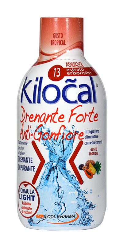 Kilocal Drenante Forte Anti-Gonfiore gusto Tropical 500ml-1