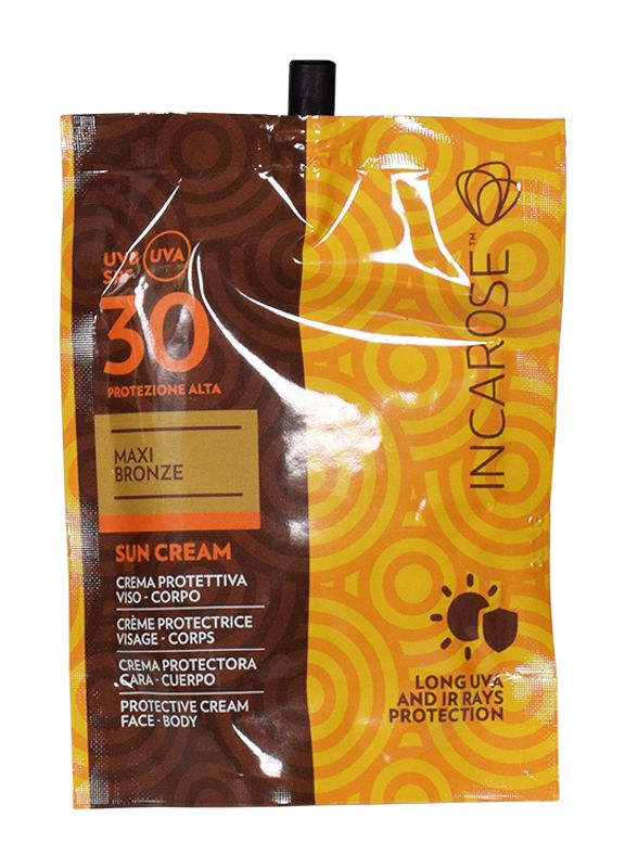 IncaRose Maxi Bronze Sun Cream SPF30 crema protettiva viso e corpo 50ml-1