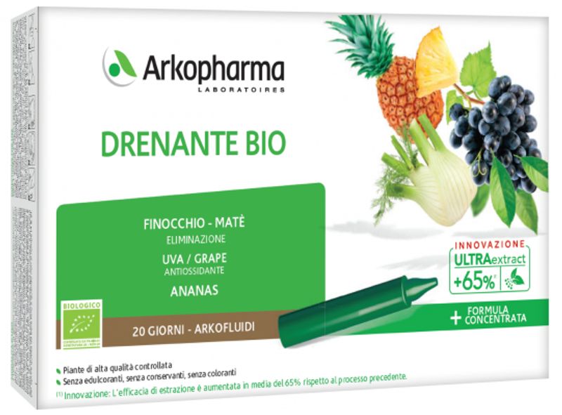 Arkofluidi Drenante Bio contro la cellulite 300ml-1