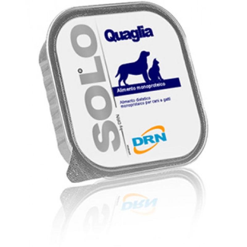 Solo Quaglia alimento monoproteico cani e gatti 300g-1
