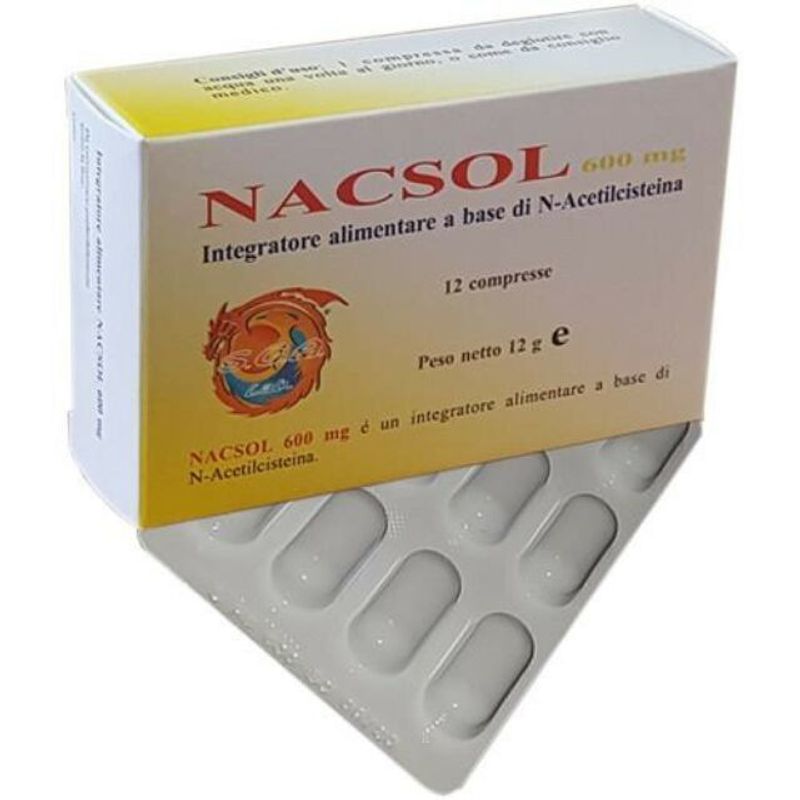 Nacsol benessere delle vie respiratorie 12 compresse-1