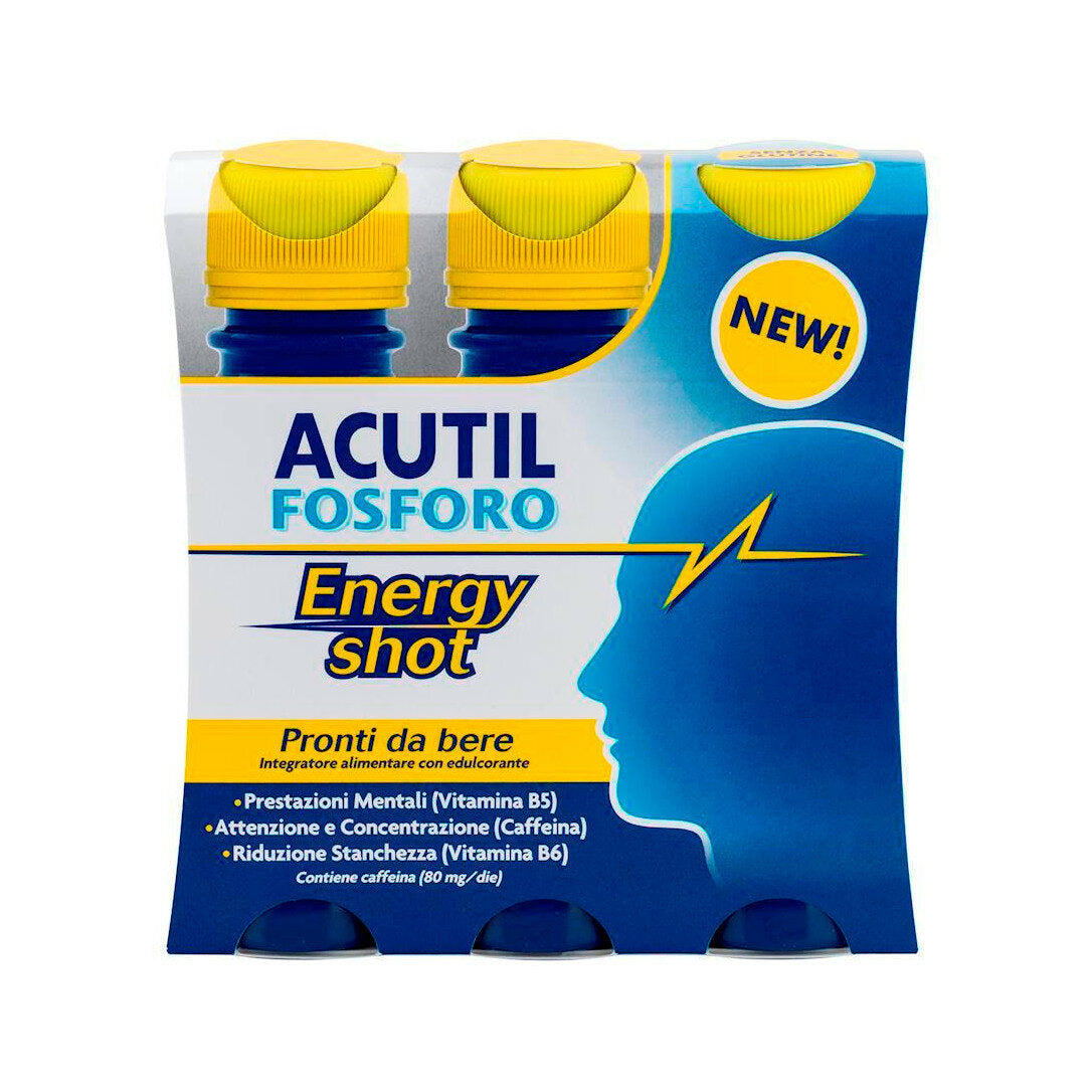 Acutil Fosforo Energy Shot 3 flaconi da 60ml-2