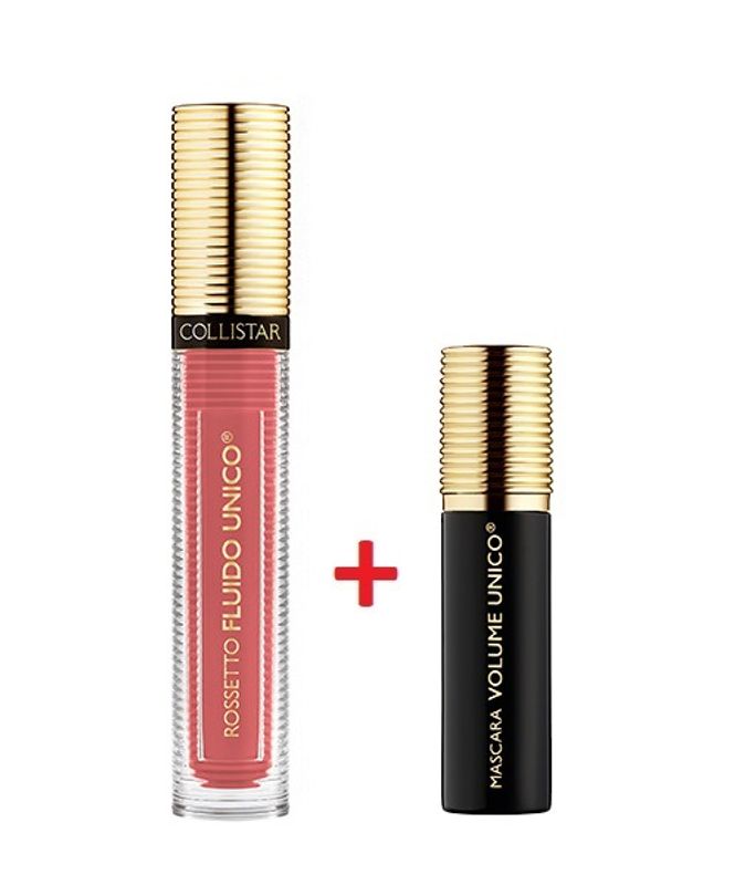 Collistar Rossetto Fluido Unico n.3 corallo rosa mat +IN REGALO Mascara Volume Unico-1