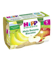 Hipp Omogeneizzato Mela Banana Biscotto bio 250g-1
