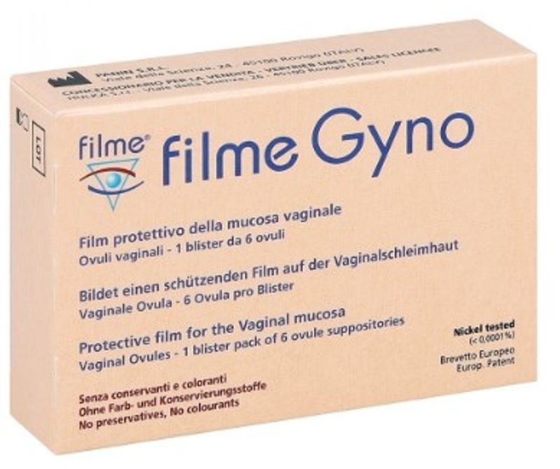 Filme Gyno-V protettivo della mucosa vaginale 6 ovuli-1