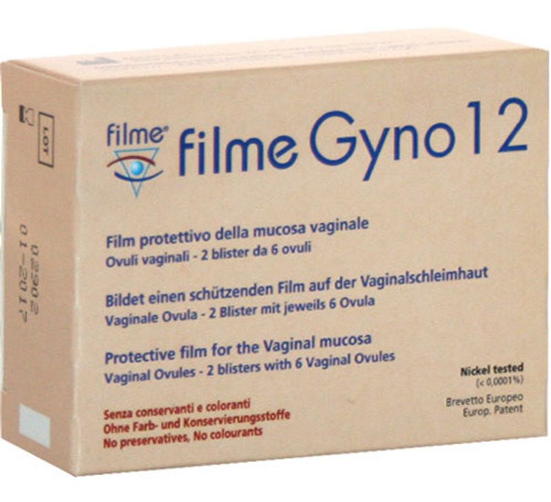 Filme Gyno-V protettivo della mucosa vaginale 12 ovuli-1