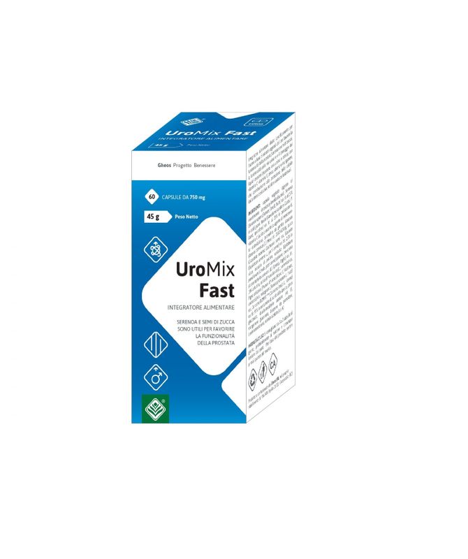 Gheos Uromix Fast benessere della prostata 60 capsule-1