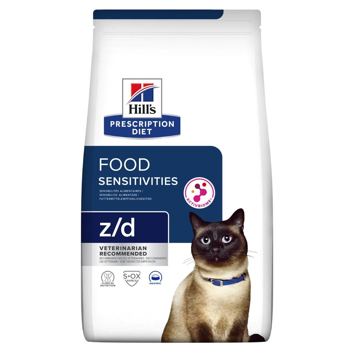 Hill's Prescription Diet Z/D Food Sensitivities Crocchette Per Gatti Sacco 1,5 Kg-1