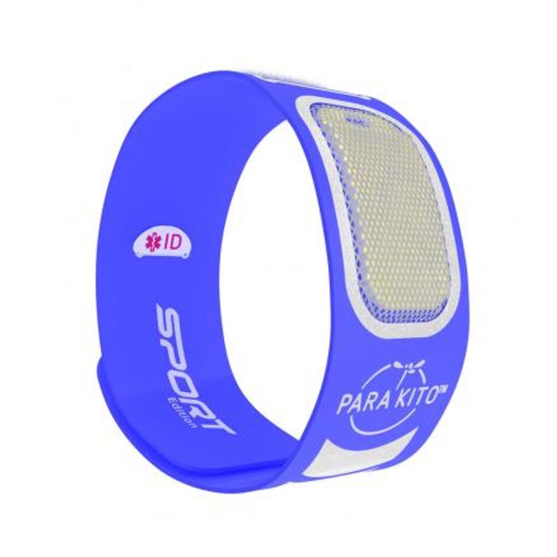 PàraKito Sport Edition Bracialetto ricaricabile repellente blu-1