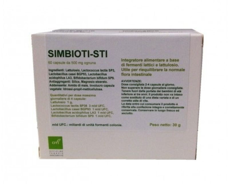 Oti Simbioti–Sti a base di fermenti lattici 60 capsule-1