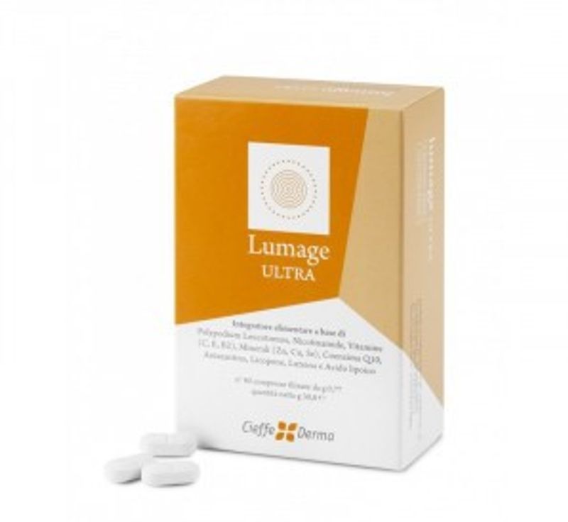 Lumage Ultra coadiuvante dell' abbronzatura 40 compresse-1