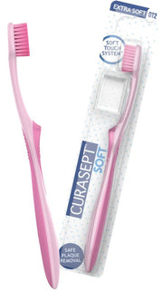 Curasept Soft spazzolino Extra Soft 012 previene le lesioni gengivali 1 pezzo colori assortiti-1