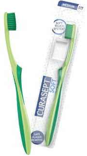 Curasept Soft Spazzolino Medium 017 previene le lesioni gengivali 1 pezzo-1
