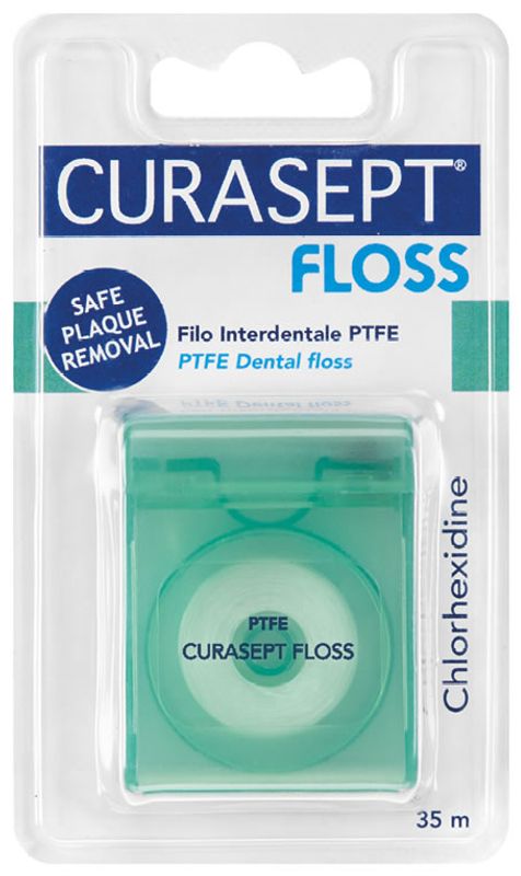 Curasept Floss Filo interdentale PTFE con azione pulente 1 pezzo-1