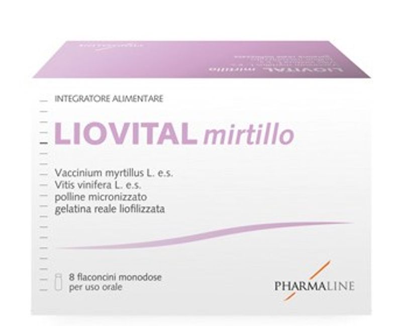 Liovital Mirtillo utile per la microcircolazione 8 flaconcini da 10ml-1