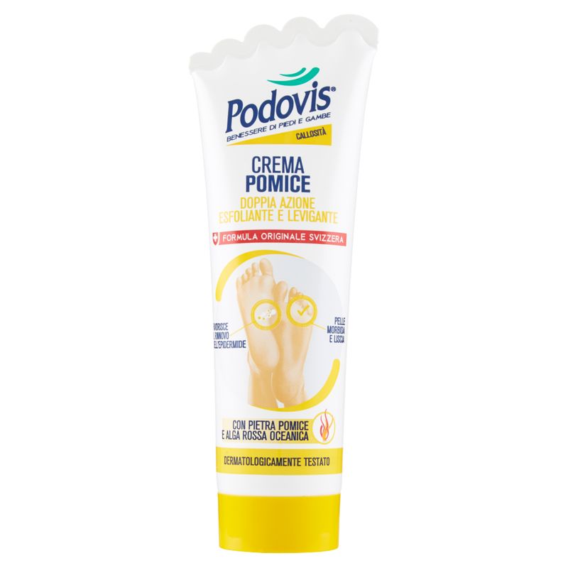 Podovis Callosità Crema Pomice doppia azione esfoliante e levigante 100ml-1