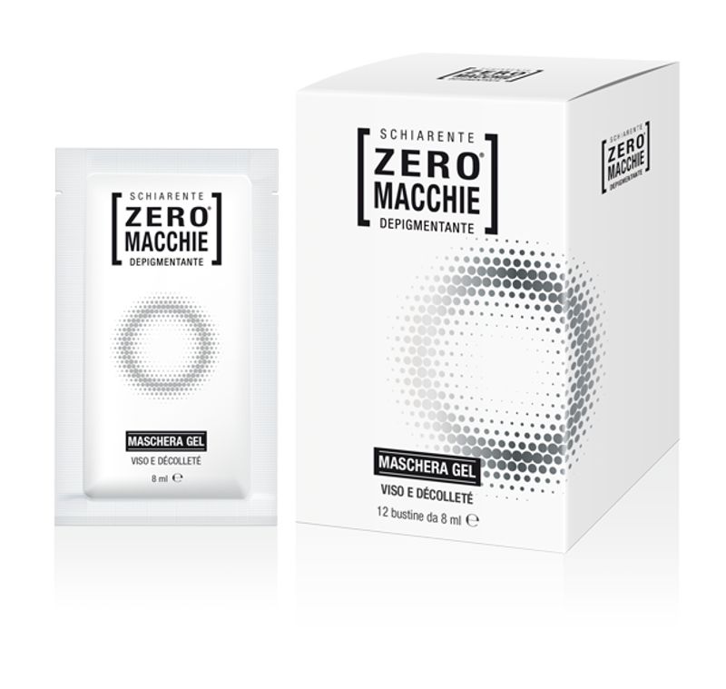 Zero Macchie Maschera Gel Viso & Décolleté 12 bustine-1