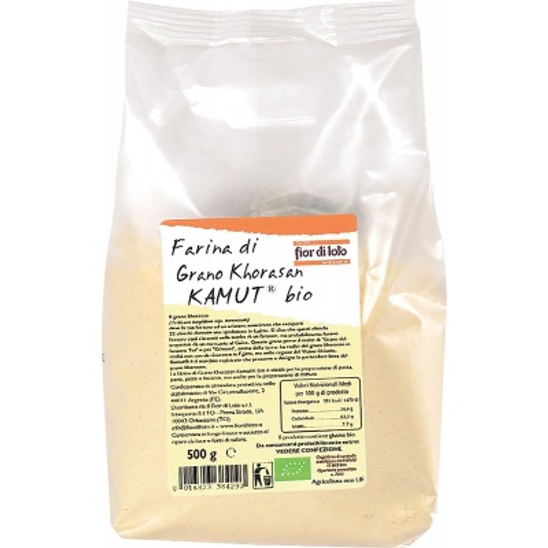 Fior di Loto Farina di Kamut Tipo 0 Bio 500gr-1