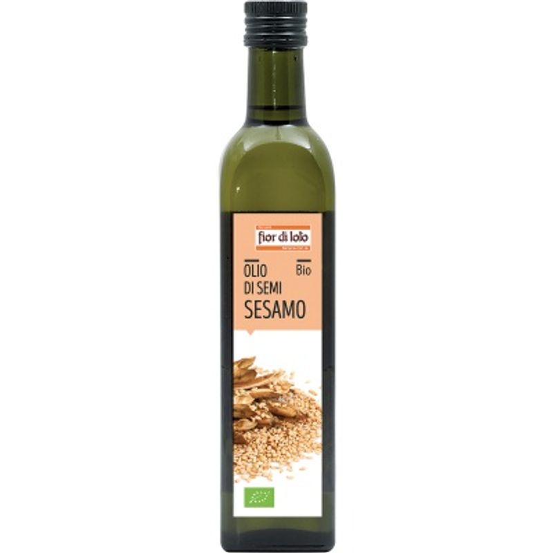 Fior di Loto Olio di semi di Sesamo Bio 500ml-1