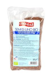 La Finestra sul Cielo Semi di Lino Omega3 bio 500g-1