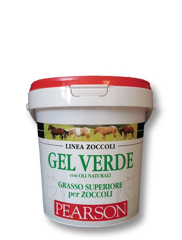 Pearson Linea Zoccoli Gel Verde Grasso superiore per zoccoli di cavallo 1000ml-1