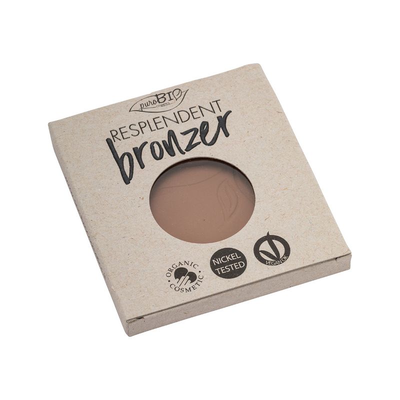 PuroBio Resplendent Bronzer Refill terra compatta 100% naturale n.03-1