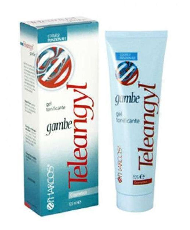 Pharcos Teleangyl Gel Gambe sollievo e freschezza 125ml-1
