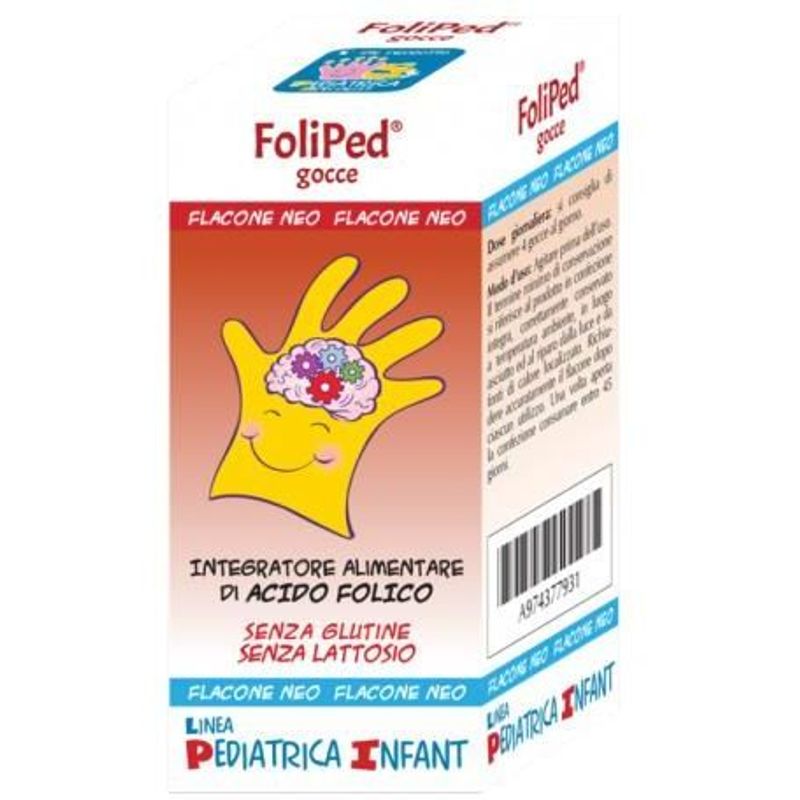 Pediatrica Foliped acido folico gocce 5ml-1