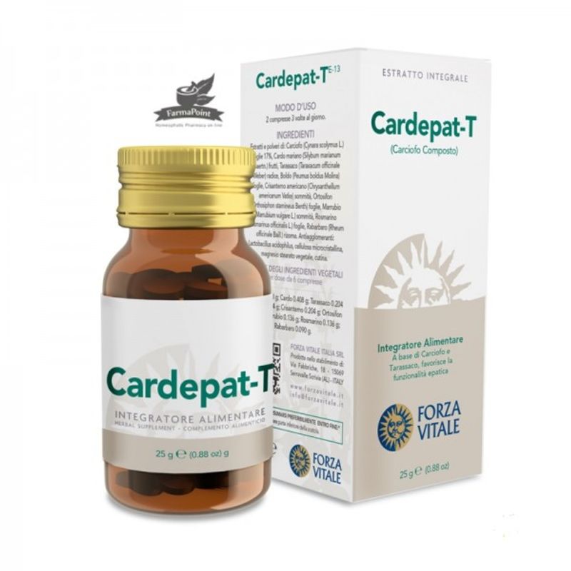 Forza Vitale Cardepat-T Ecosol funzionalità epatica 60 compresse-1