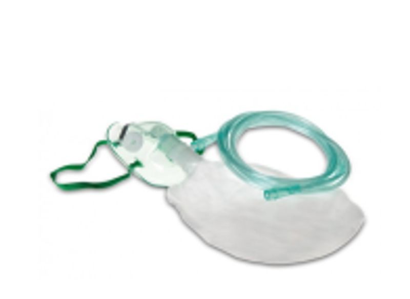 Maschera per ossigenoterapia con tubo da 200cm-1