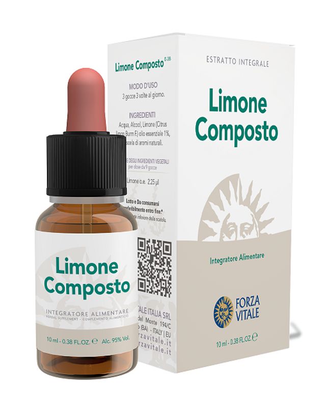 Forza Vitale Ecosol Limone Composto gocce 10ml-1