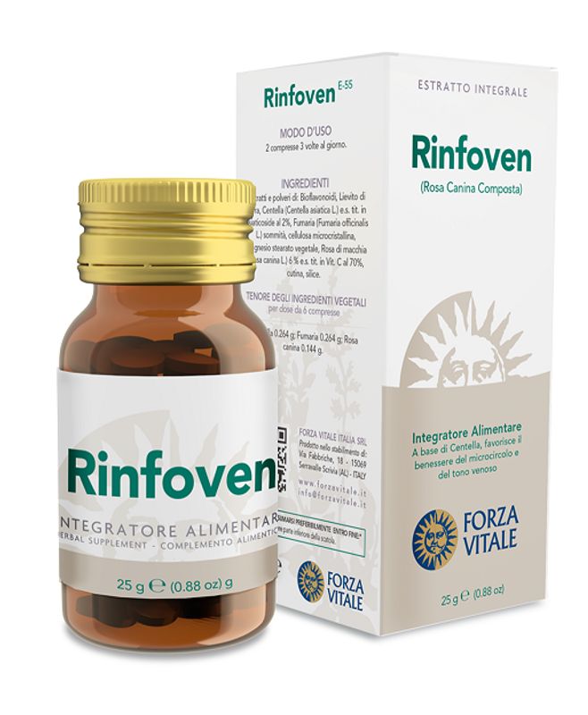 Forza Vitale Rinfoven Rosa Canina utile nel microcircolo 60 opercoli-1