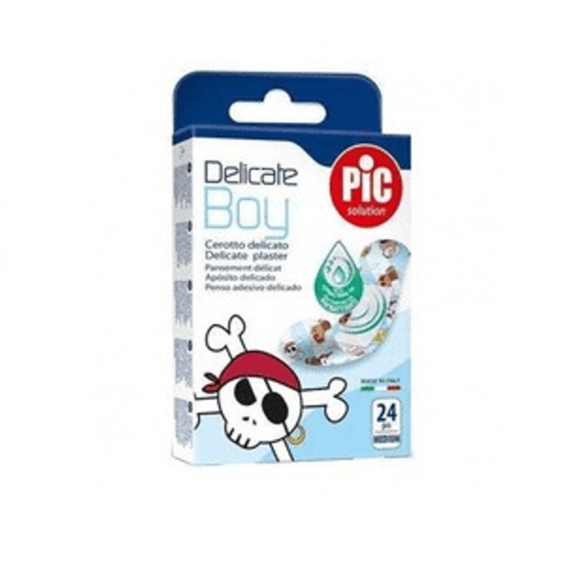 Pic Delicate Boy Cerotti delicati 24 pezzi 19x72mm.-1